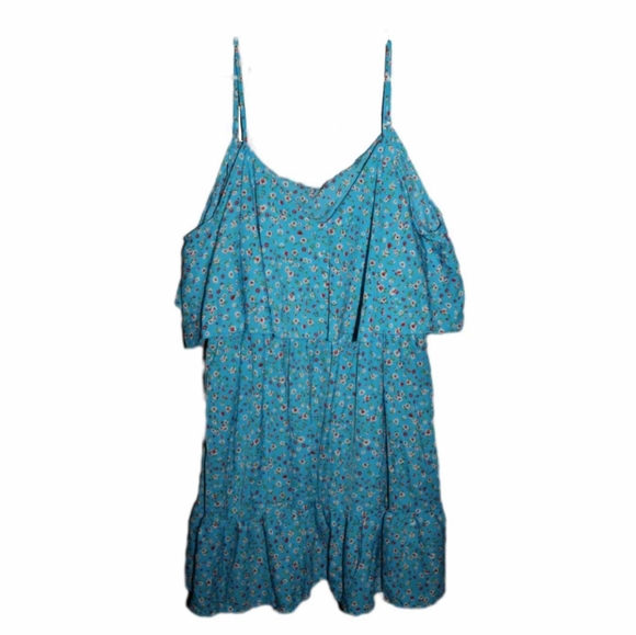 Women's Plus Size Spring Floral Dress - Picture 14 of 16